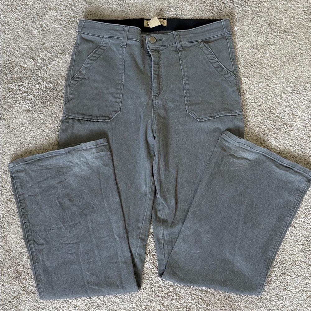 Democracy Ab Technology Gray High-Waisted Jeans